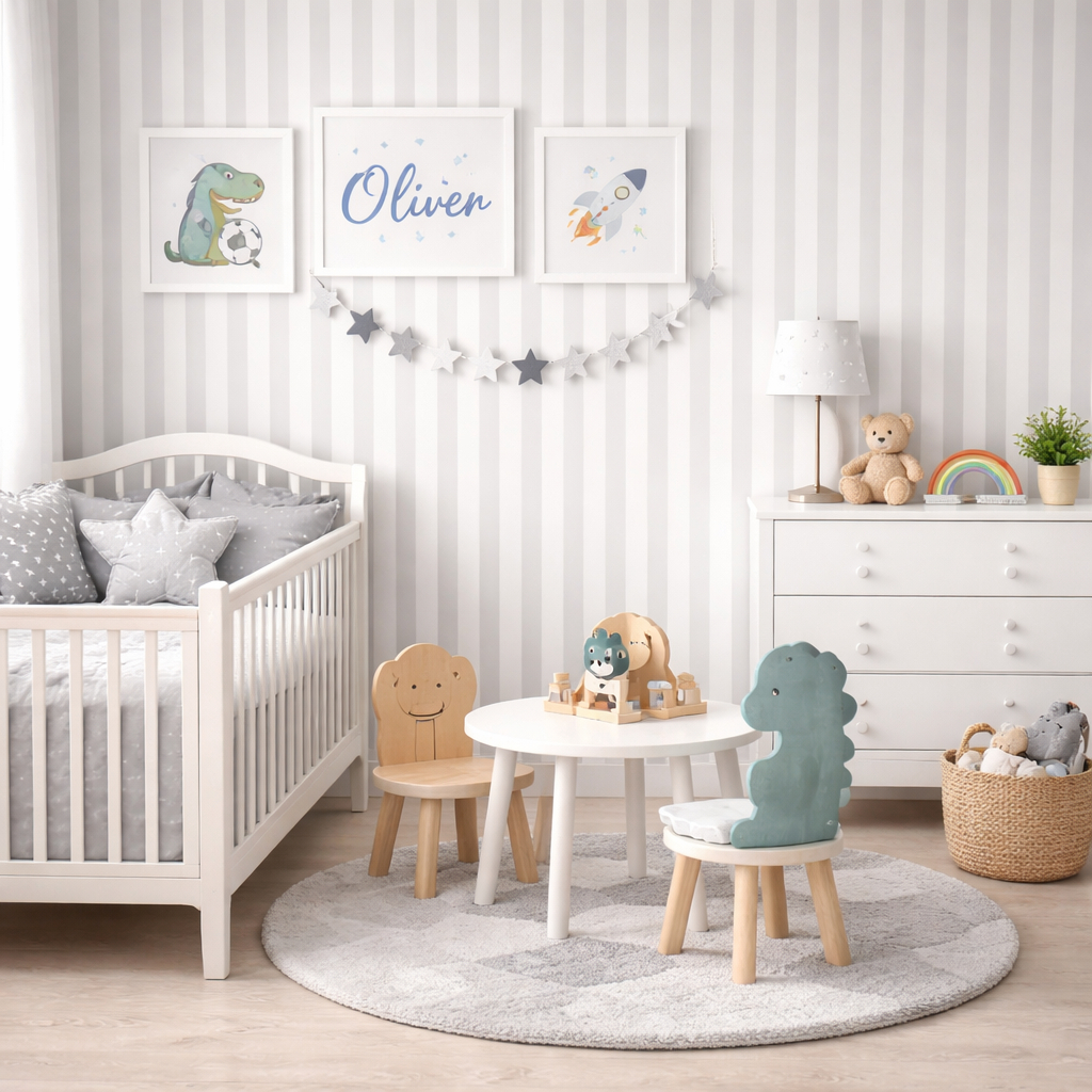 Papel de parede vinil liso fosco listrado varias cores Bege branco Cinza Algidecor