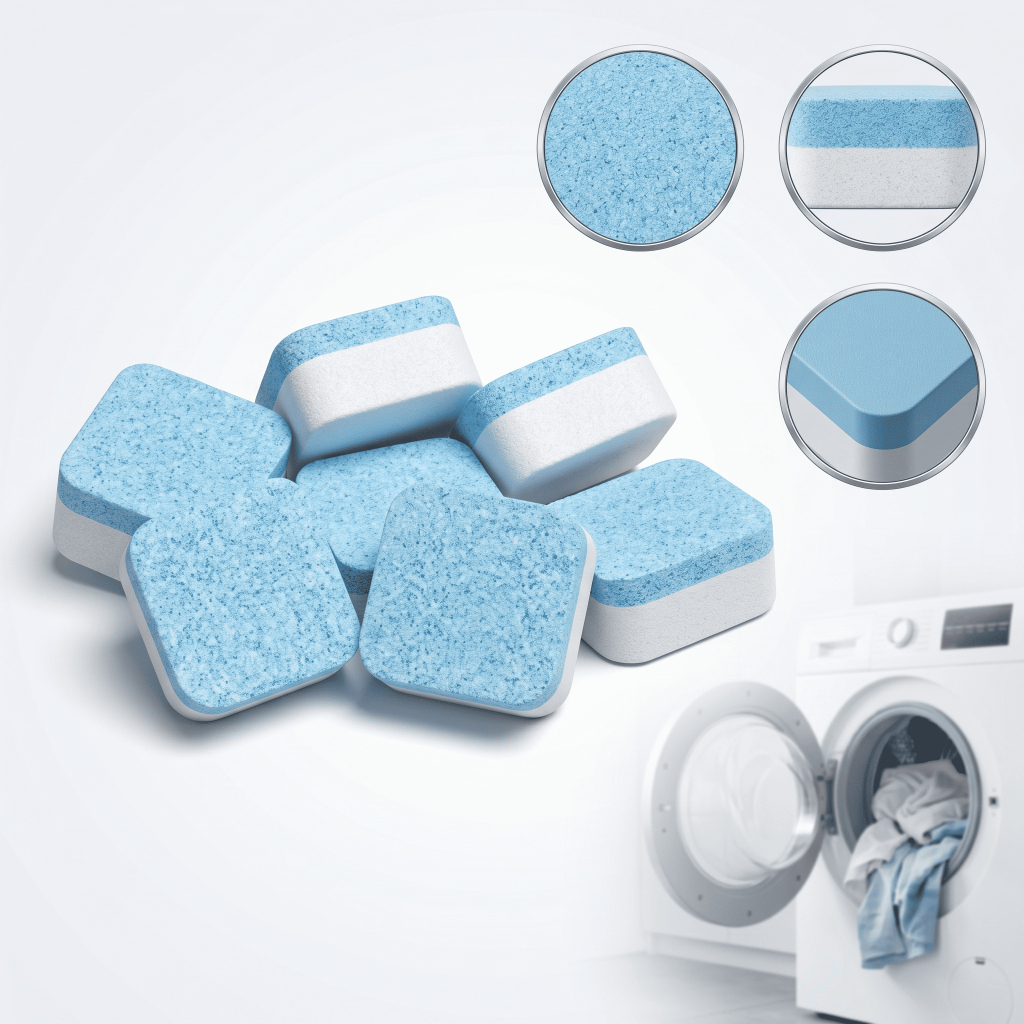 Imagem Kit  Limpadores Pastilha de Sabão para Máquina de Lavar