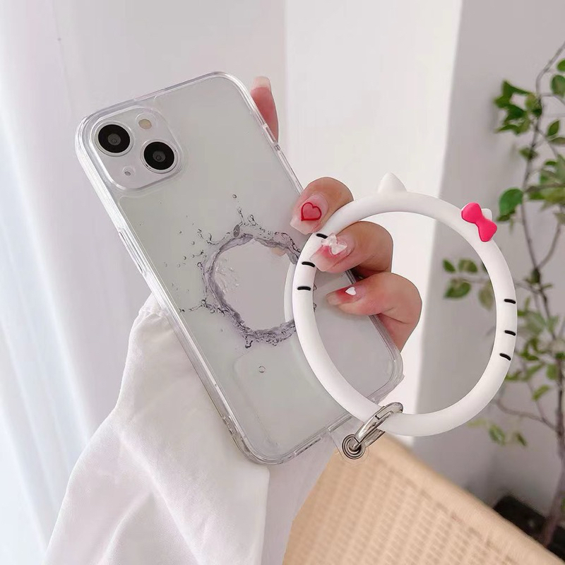 Cordão Pulseira silicone redondo pra Celular Personagens fofos