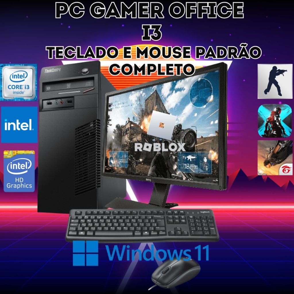 Oportunidade: PCs Intel Completos ou Somente CPU - Ideal para o Seu Dia a Dia!