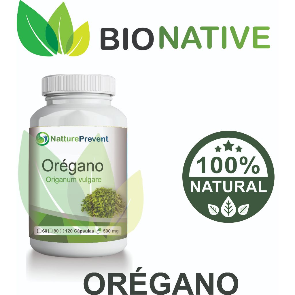 OrégaBio 500mg 60 / 90 / 120 Cápsulas - Suplemento Alimentar  - BIONATIVE