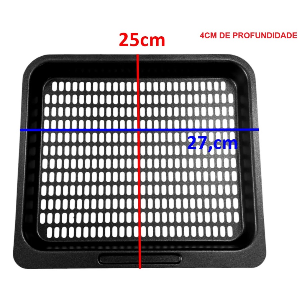 Cesto Grelha Funda Para Air Fryer Mondial 12l Afon-12L PEQUENAS AVARIAS