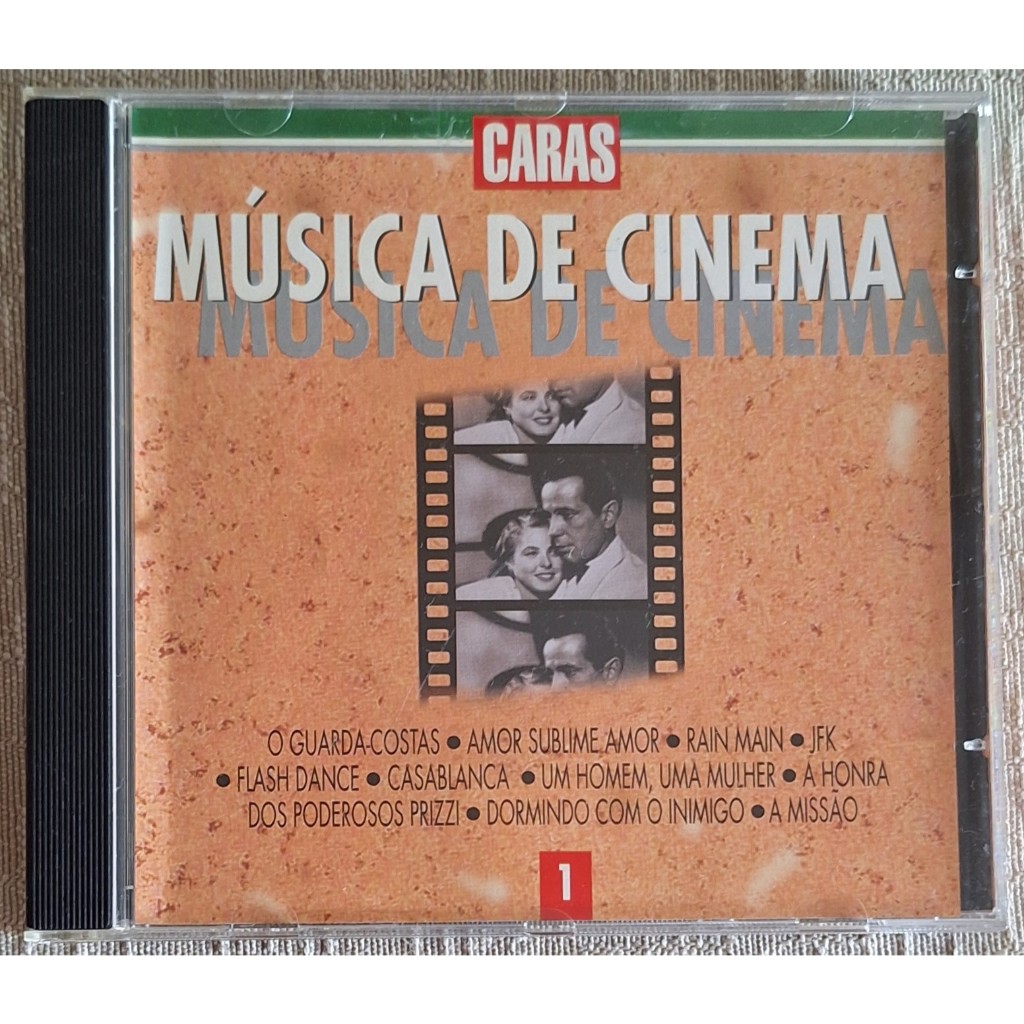 Cd Música de Cinema Caras - Volume 1 - Música Filmes