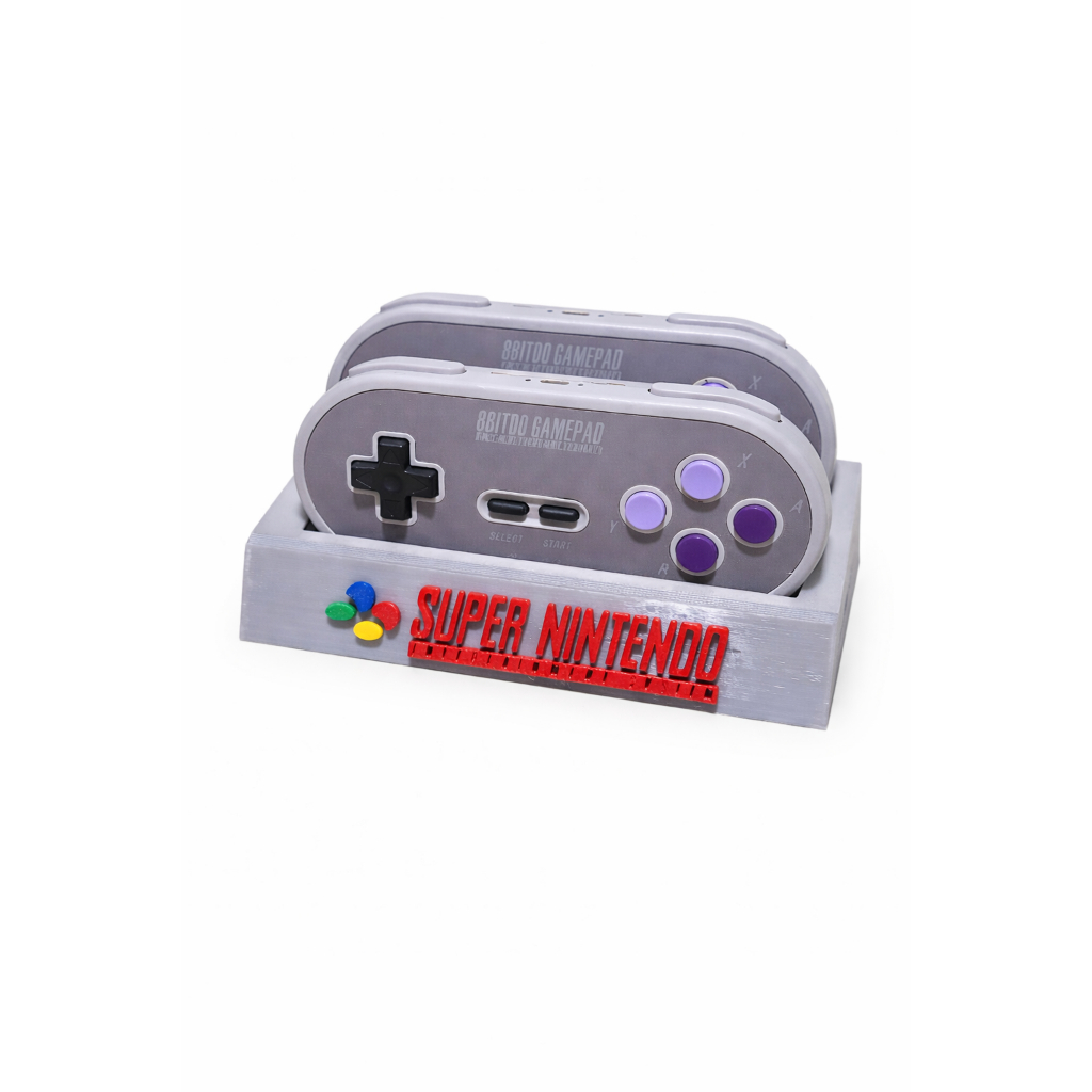 Suporte Controle SNES | Organizador Nintendo Super Nintendo | Porta Controle Gamer EXCLUSIVO