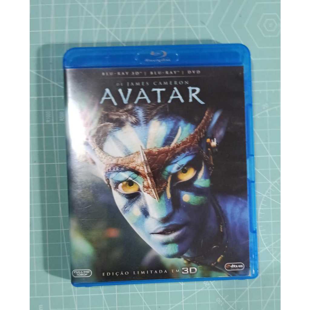 Blu-ray Avatar DVD + blu-ray 3D Usado excelente