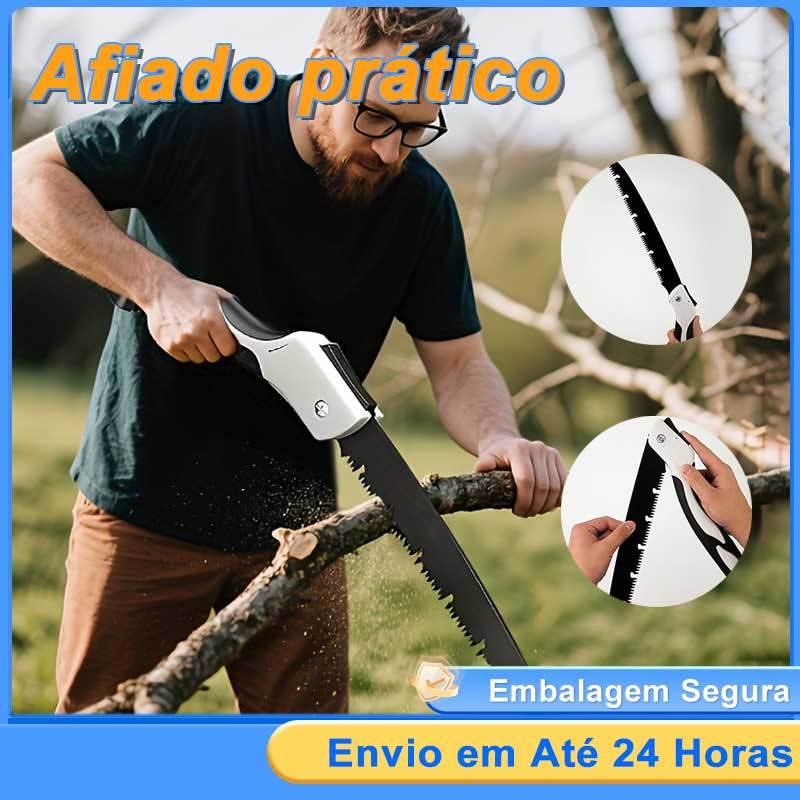 Serrote Dobrável Profissional Lâmina 250mm para Jardinagem e Camping em Oferta na Shopee