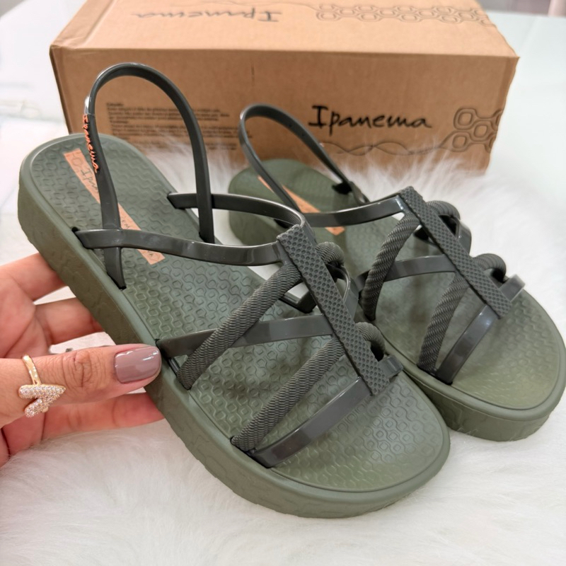 Sandália Ipanema Diversa Flatform Feminina Plataforma Original Confortável Leve Antiderrapante