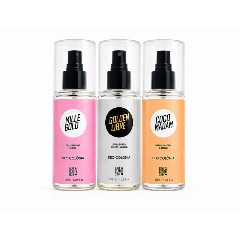 KIT 3 PERFUMES FEMININOS 130ML ALTA FIXAÇÃO 8H FRAGRÂNCIAS EXCLUSIVAS PROMOÇÃO ENVIO IMEDIATO LUXO