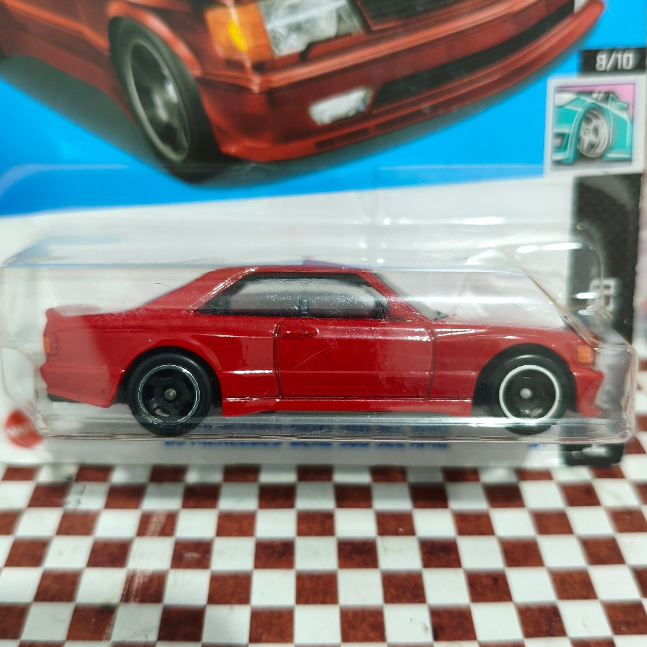 Hot Wheels 89 Mercedes-Benz 560 SEC AMG (Lote D 2024) -HW Modified