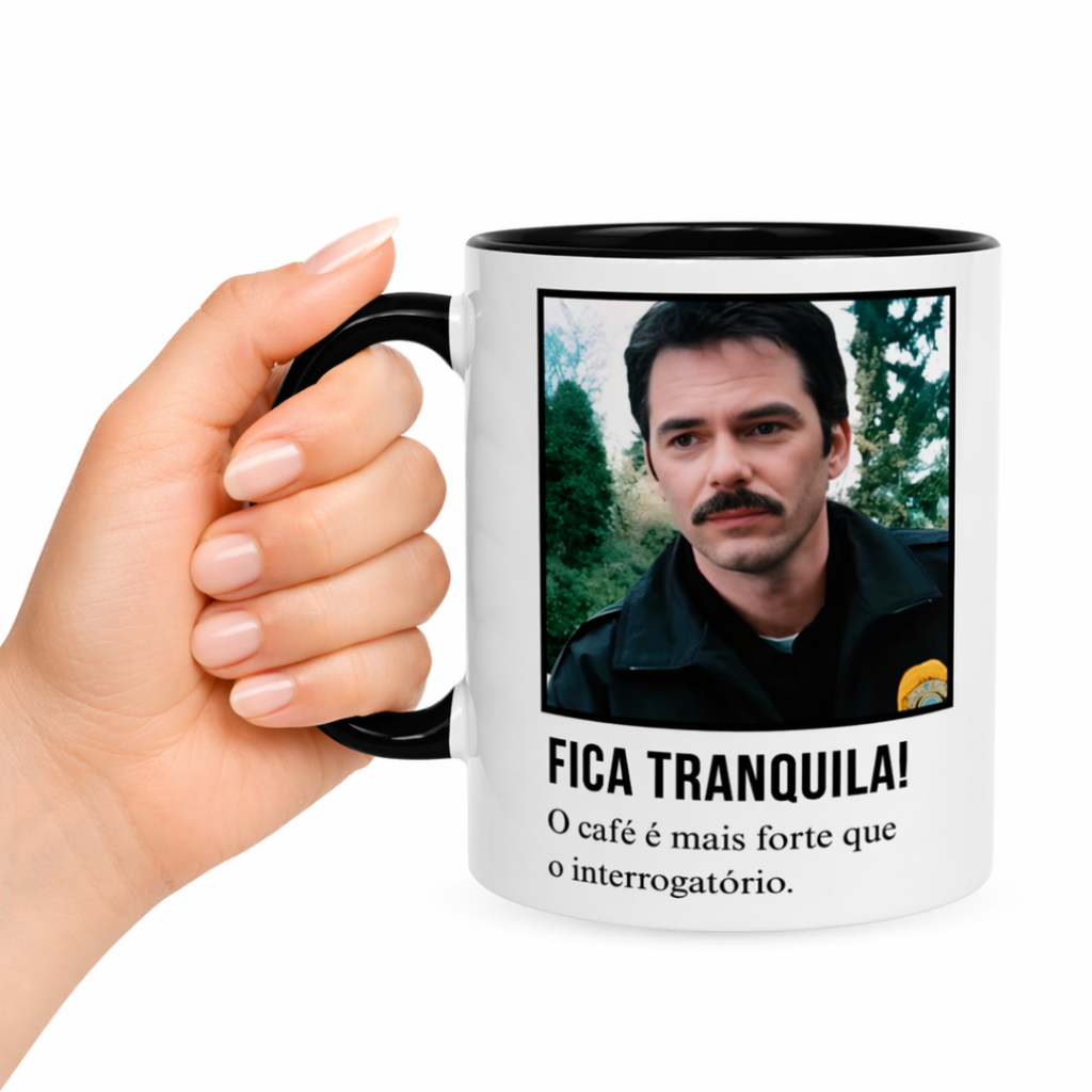 Caneca Charlie Crepusculo | Twilight – Frase Divertida | Tema Charlie Swan