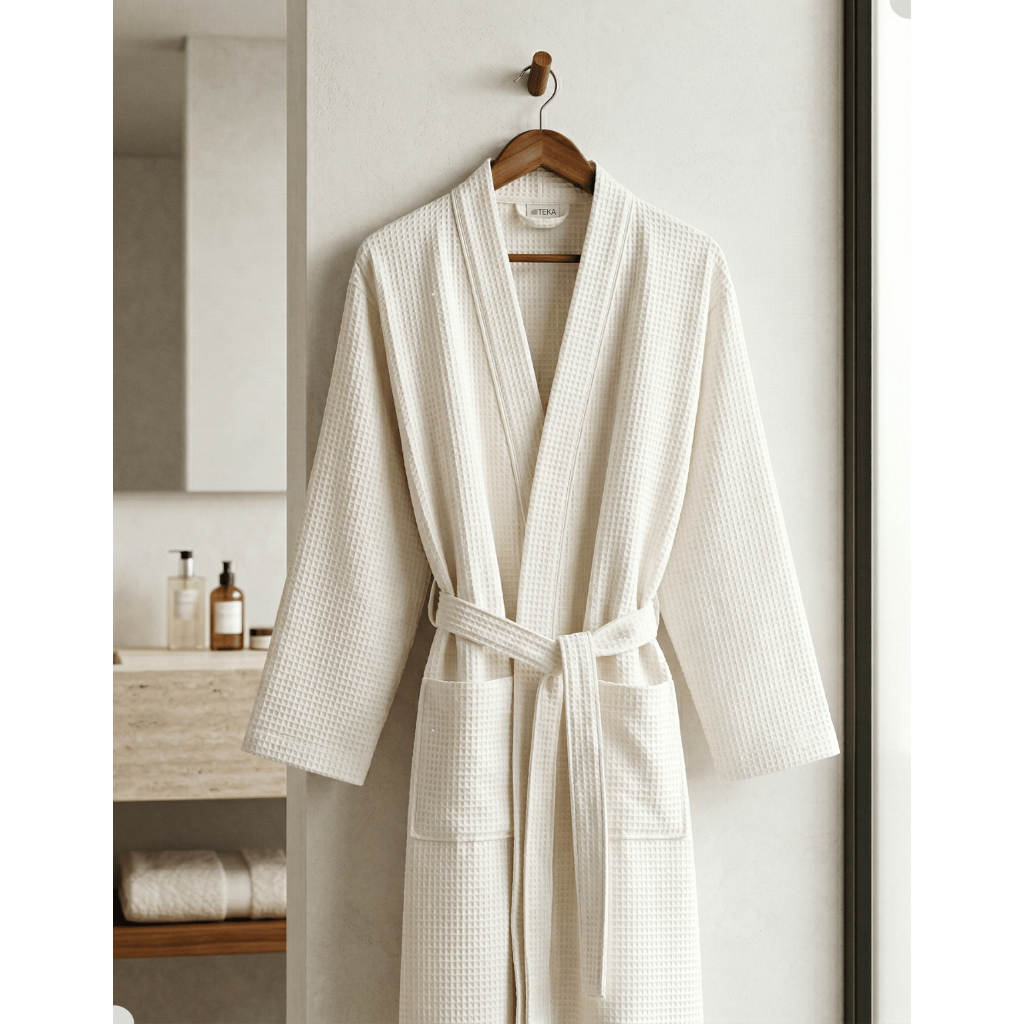 Roupão Banho Adulto Teka Spa Luxo Conforto Secagem Rápida Pós Banho Uso Diário