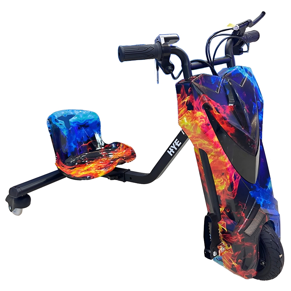 Triciclo Elétrico Drift Patinete Bluetooth Led Varias Cores 8" Polegadas