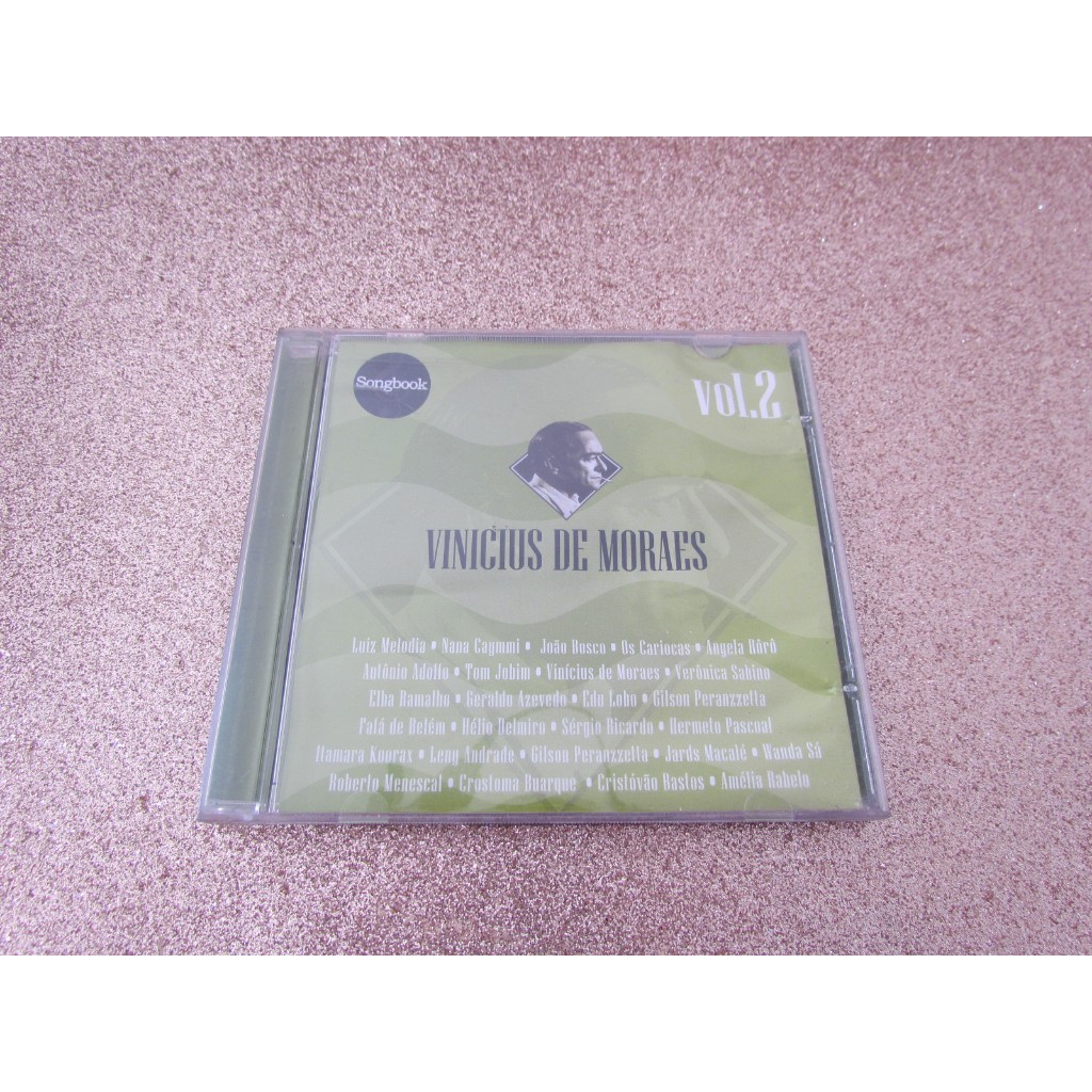 CD Vinicius de Moraes volume 2 -Vinicius de Moraes -Songbook