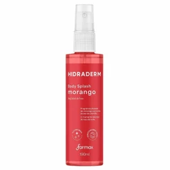 Body Splash Hidraderm Morango Com 190ml