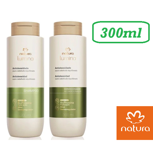 Shampoo ou Condicionador Para Cabelos Antiolesidade Natura Lumina 300ml