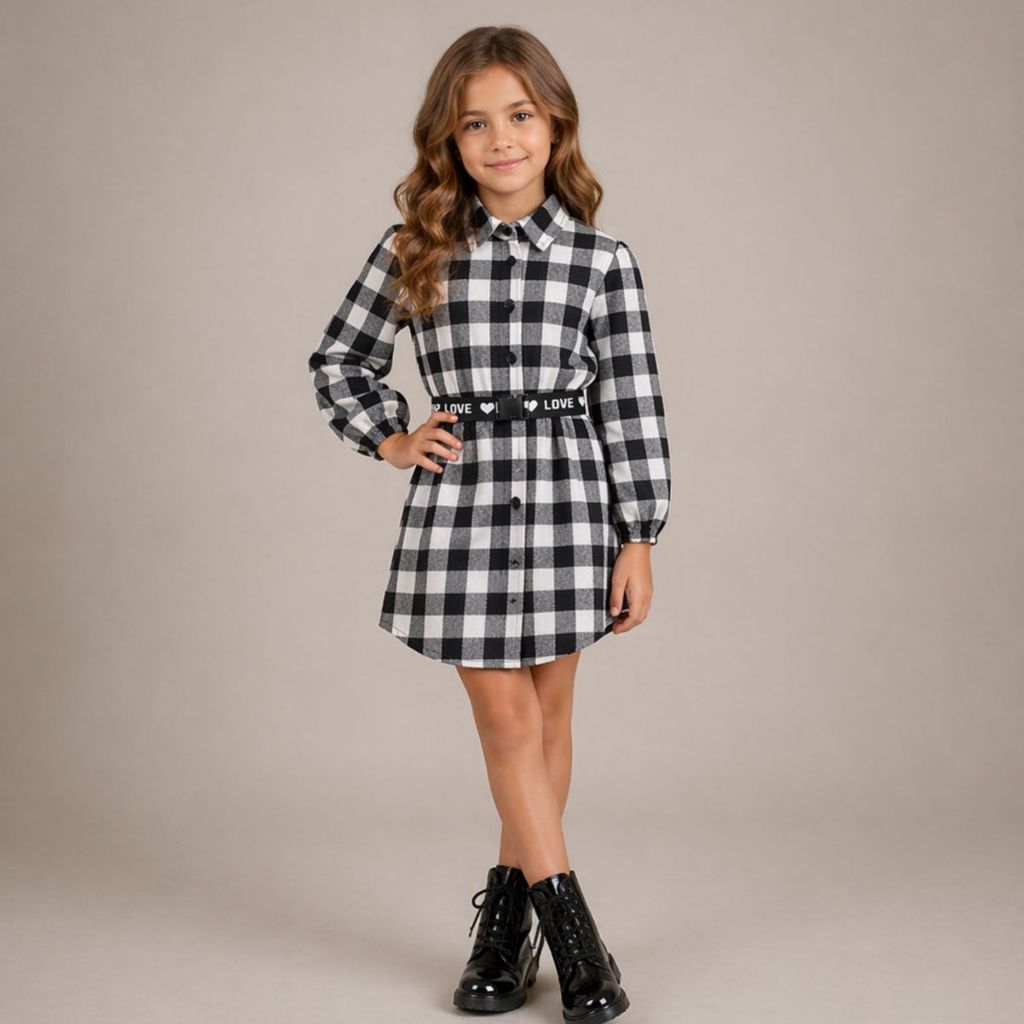 Chemise Xadrez Vestido Festa Junina Infantil Juvenil Moda Country 02 ao 16