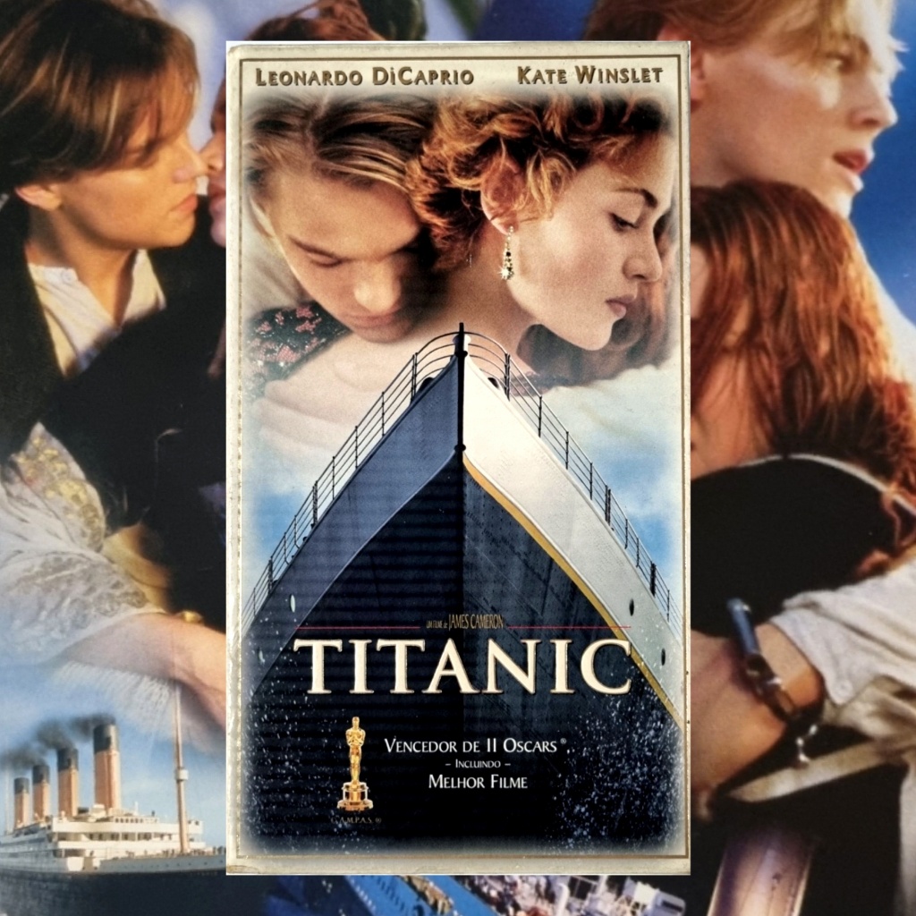 VHS Titanic - Original Duplo (1997)
