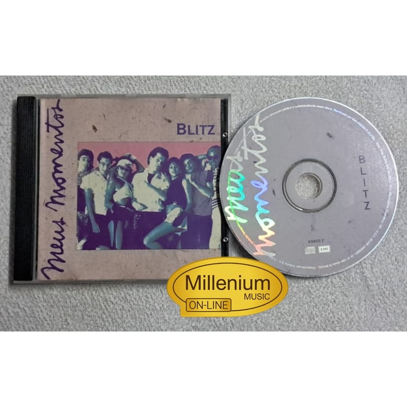 CD Blitz  Meus Momentos 1994 Original Gravadora colecionador Ótimo Estado