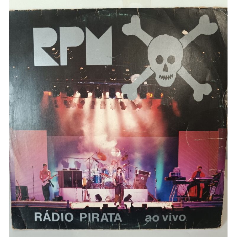 LP RPM Rádio Pirata Ao Vivo disco de vinil música Olhar 43 Paulo Ricardo clássico colecionador