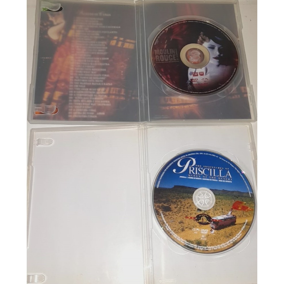 2 Dvd´s - Priscilla A Rainha Do Desert & Tá Todo Mundo Louco - Em Muito Bom Estado