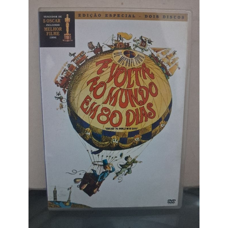 Dvd A Volta Ao Mundo Em 80 Dias Duplo Original