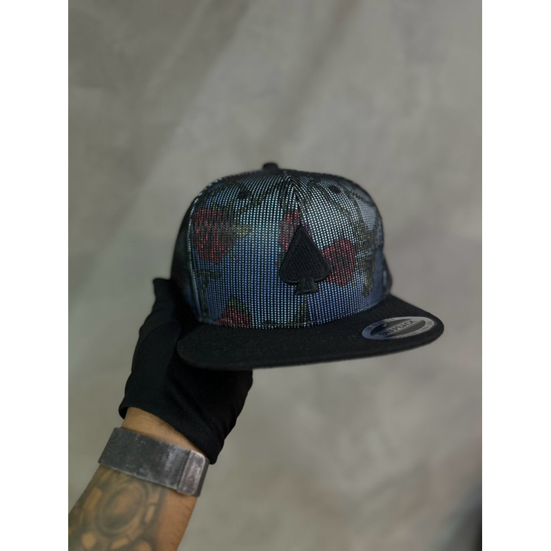 boné MCD aba reta fitao snapblack