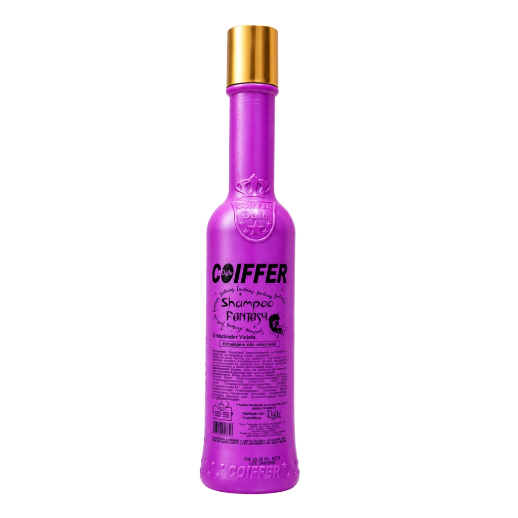 Shampoo Fantasy para cabelos Loiros e  descoloridos 300ml Coiffer