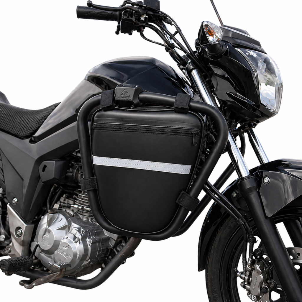 Alforge Moto Frontal 1 Par Protetor Carenagem impermeável Baslu
