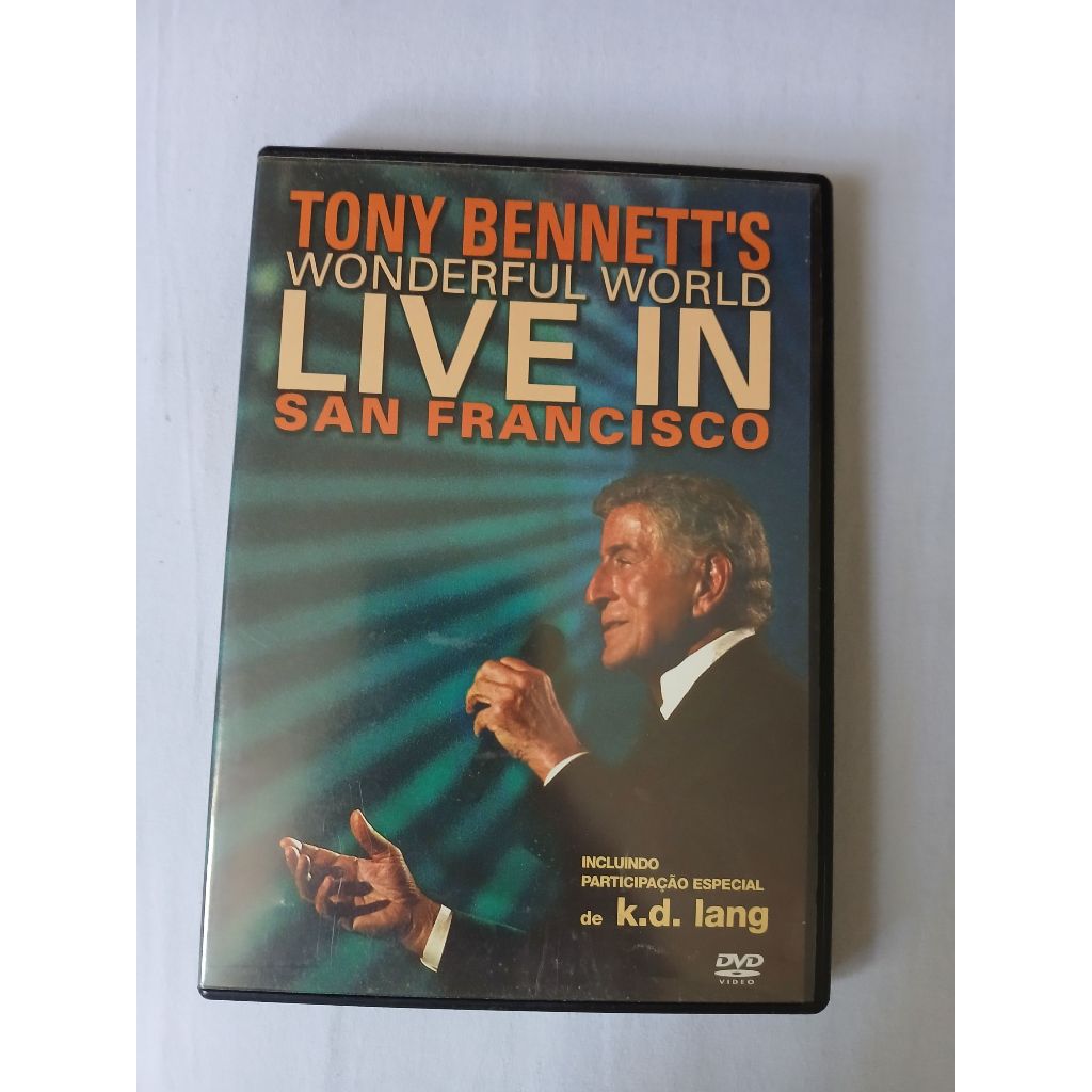 DVD Tony Bennett - Tonny Bennett's Wonderful World - Live in San Francisco