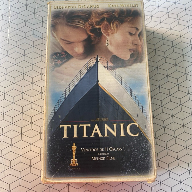 Vhs original duplo Titanic (Legendado)