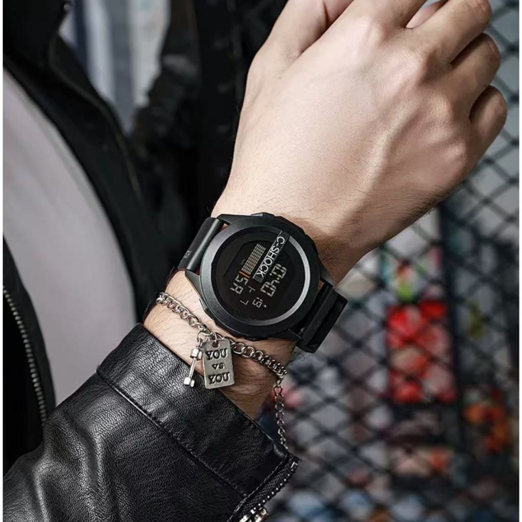 Relógio De Pulso Digital Masculino C-SHOCK Esportivo a Prova d 'Água