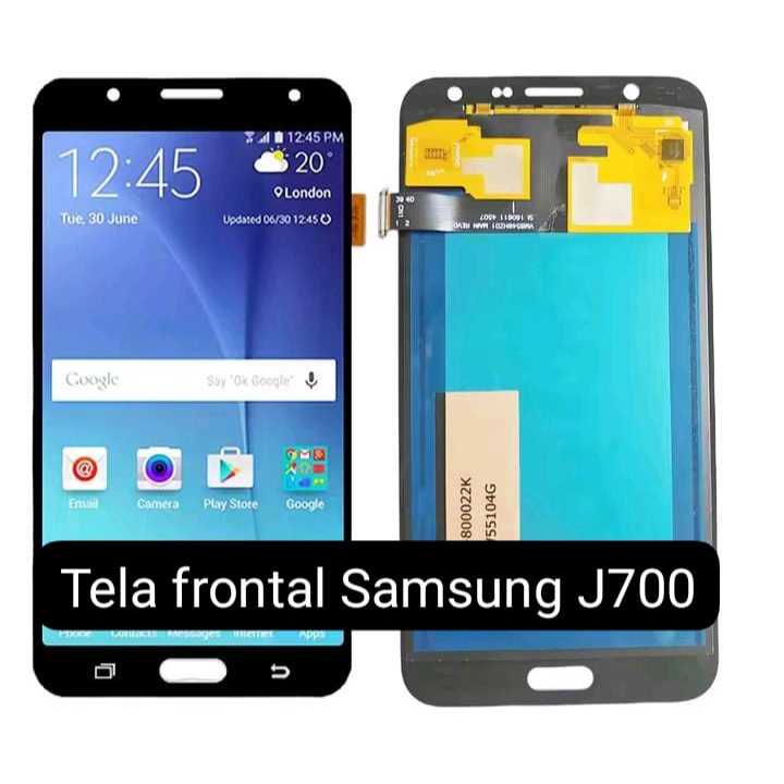 Tela Frontal Touch lcd J7 2015 J700m/ds oled