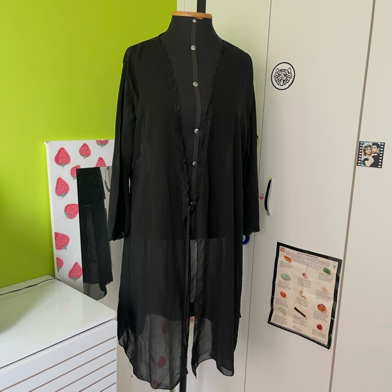 Robe Preto Any Any G Bazar Brecho Desapego Sensual Pijama