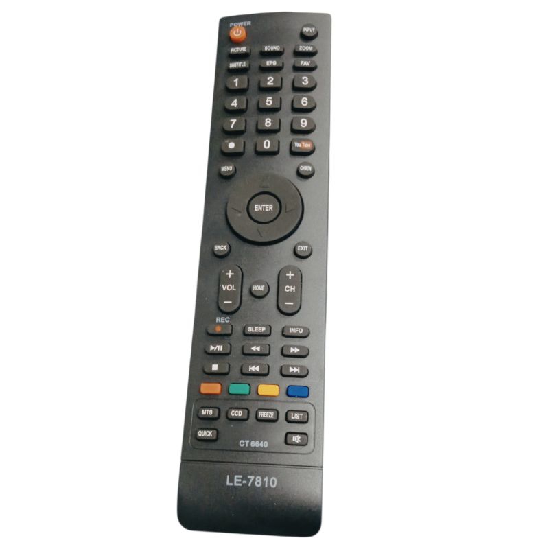 Controle Remoto Compatível TV semp Toshiba modelo lê 7810 Ct 6640
