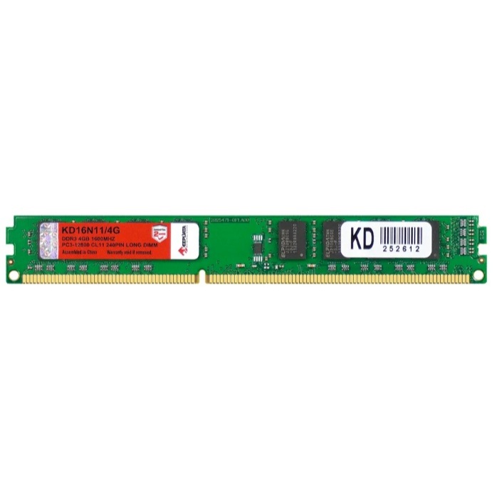 Memória RAM Keepdata 08GB DDR3 1600MHz / MEMORIA DDR3 08 GB DE RAM (GARANTIA)