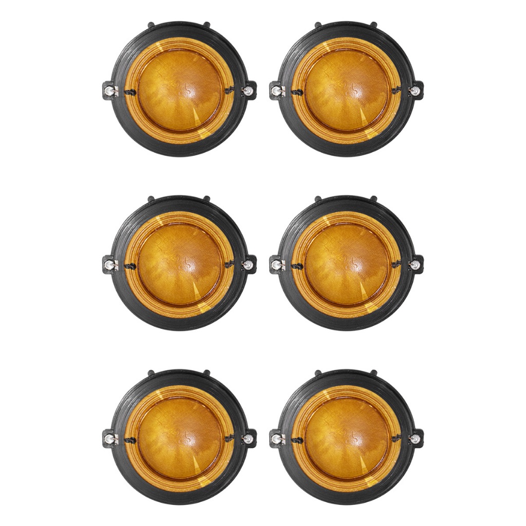 6x Reparo Compatível Driver JBL Selenium D200 QSD 20 Corneta 8 Ohms 100W Som Automotivo