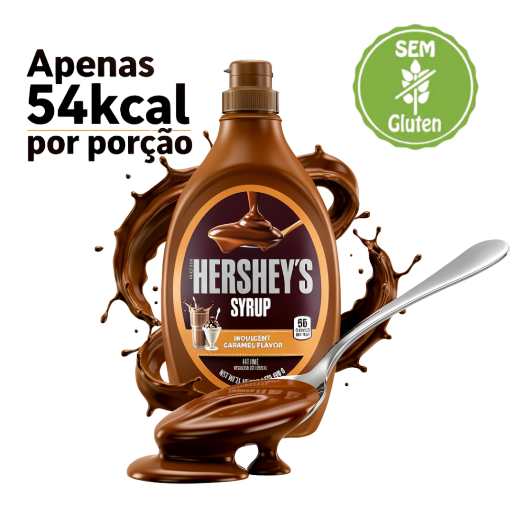 Hershey’s Syrup Caramelo 623g | Perfeita para Sorvetes, Bolos e Panquecas!