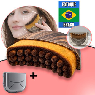 Escova De Massagem De Drenagem Linfática Ergonômica Macia Para Contorno Facial E Mandíbula escova lifting facial