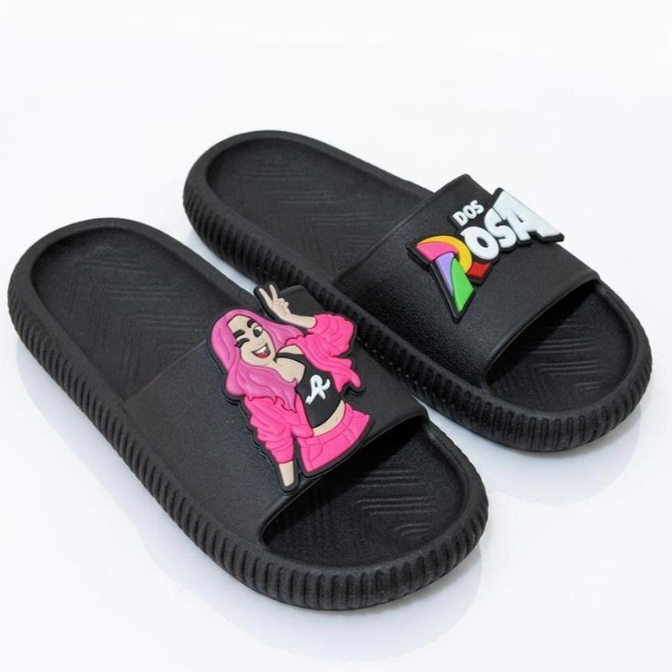 Chinelo Feminino Nuvem Macio DOS ROSA Antiderrapante Divertido Escola Passeio Novidade MODA Menina
