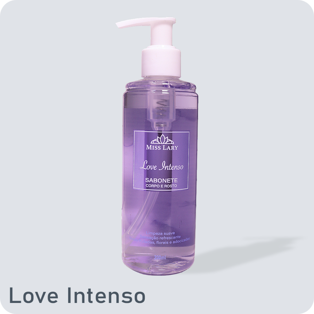 Sabonete Líquido Corpo e Rosto - Love Intenso