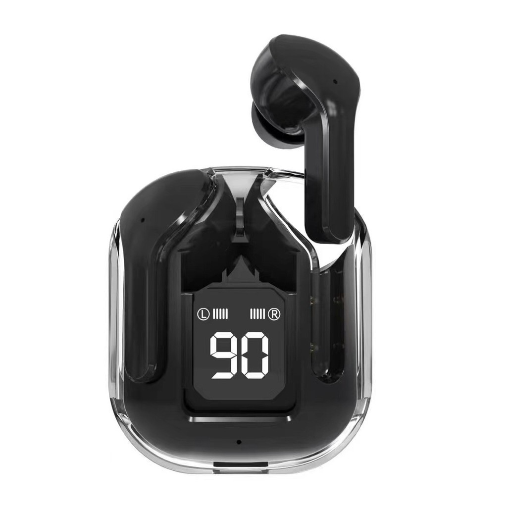 Fone Bluetooth 5.0 com Microfone Estéreo Hi-Fi Cancelamento de Ruído Estojo Carregador 300mAh