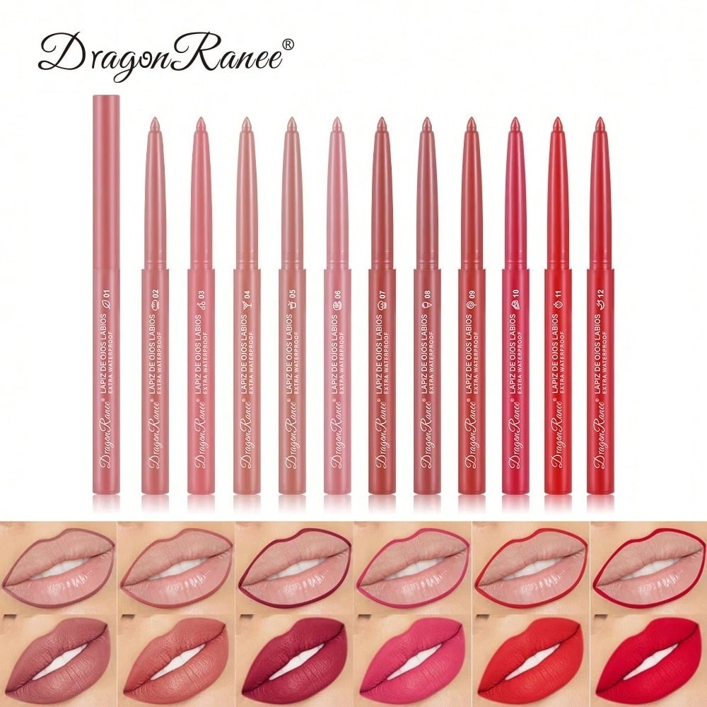 Lápis de Contorno Labial À Prova D'água Longa Duração - DRAGON RANEE