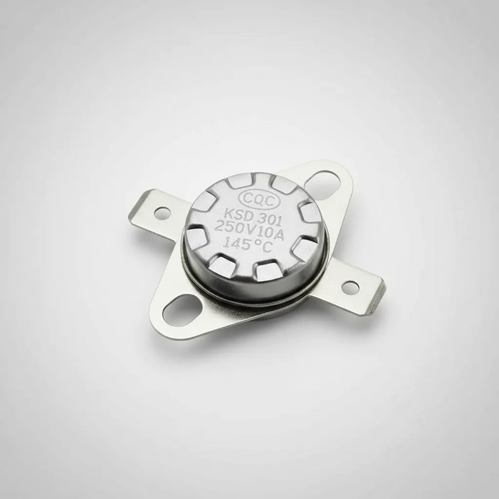 Termostato Baquelite Ksd 301 145 Graus 10 Amperes 250 Volts