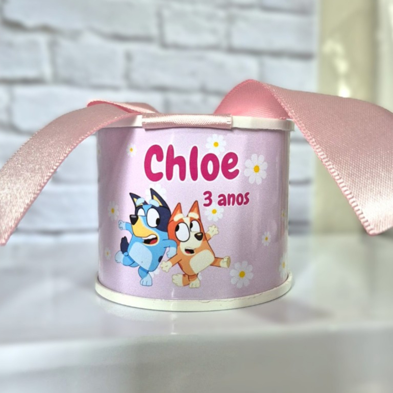 KIT TUBOLATAS PERSONALIZADAS 5X6 - BLUEY | LEMBRANCINHA ANIVERSÁRIO - FESTA INFANTIL | VÁRIOS TEMAS