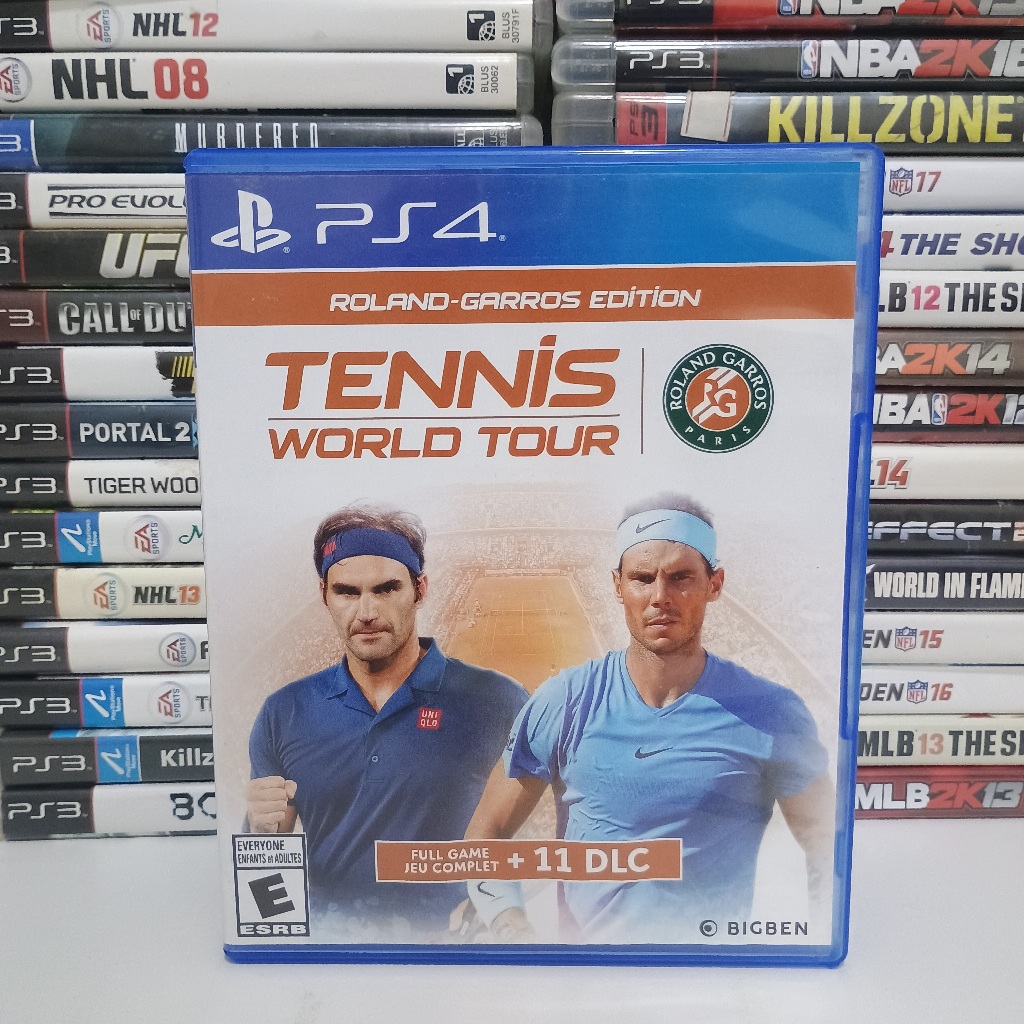 Tennis world tour Roland-Garros edition- jogo de PS4 original mídia física