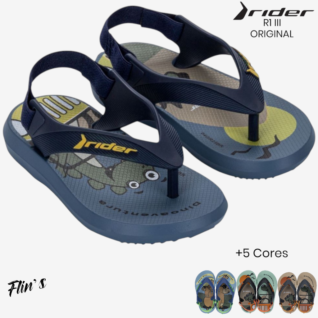 Chinelo Infantil Baby Rider R1 Street Fun Original