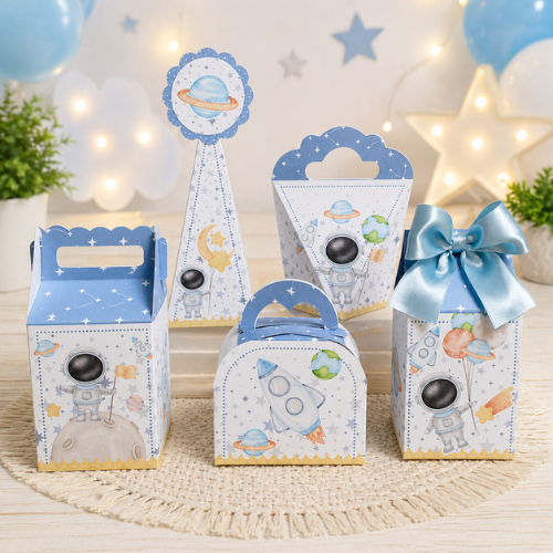 PERSONALIZADOS DA ASTRONAUTA AZUL-CAIXINHAS PERSONALIZADAS PEGUE E MONTE- LEMBRACINHA-FESTA INFANTIL