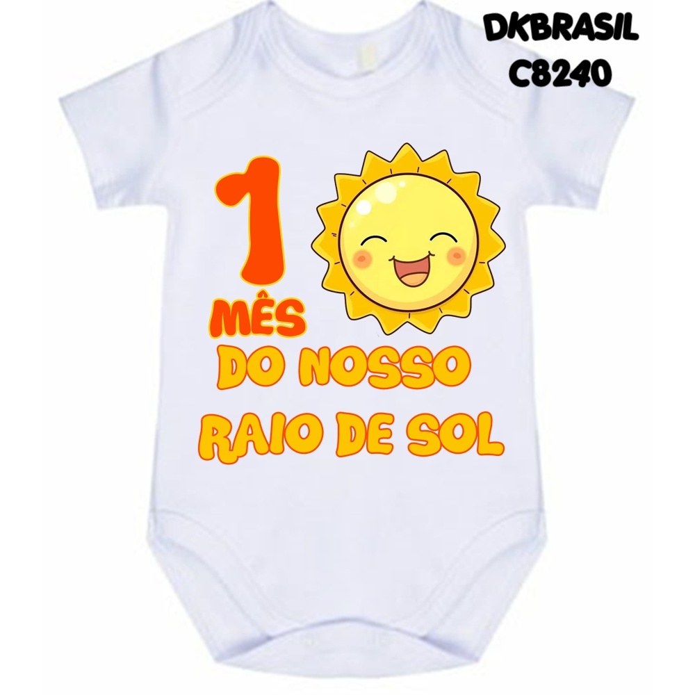Body Solzinho Frases Nosso Raio de sol
