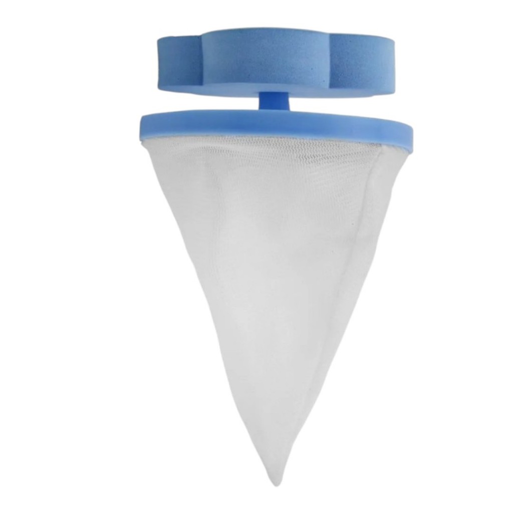 Kit 2/4 Coletor Tira Pelos Fiapos Cabelos Flutuantes Máquina de Lavar Filtro