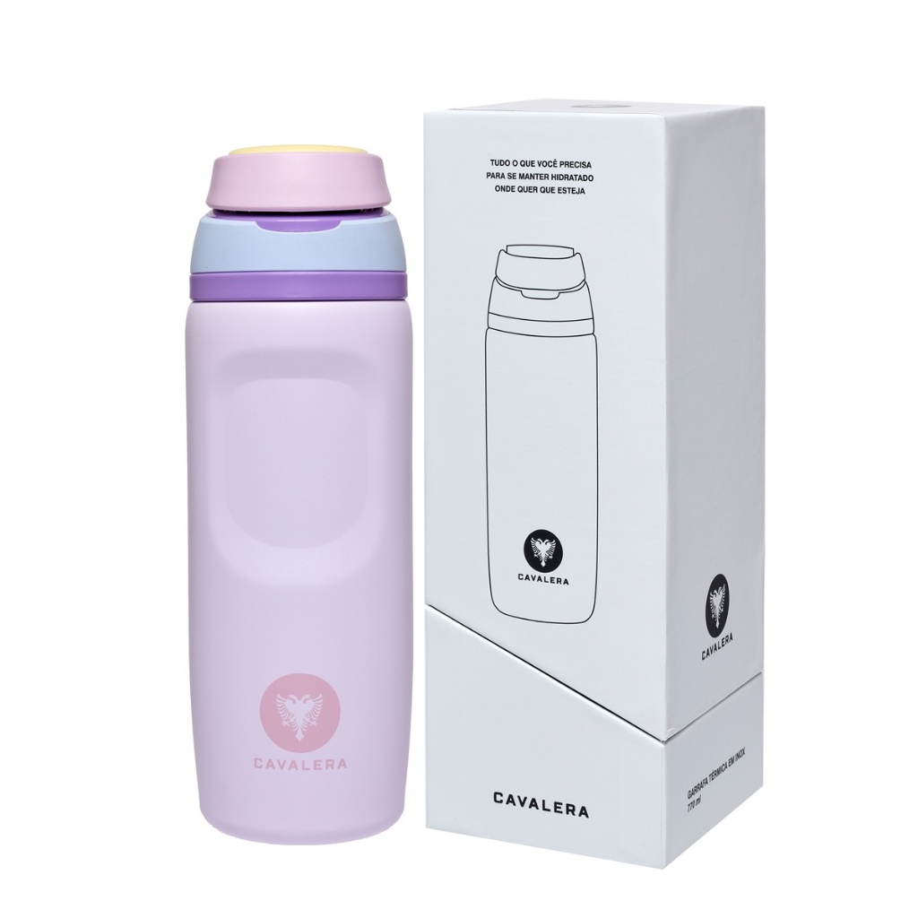 Garrafa Térmica 770Ml Resistente Passeio Cavalera